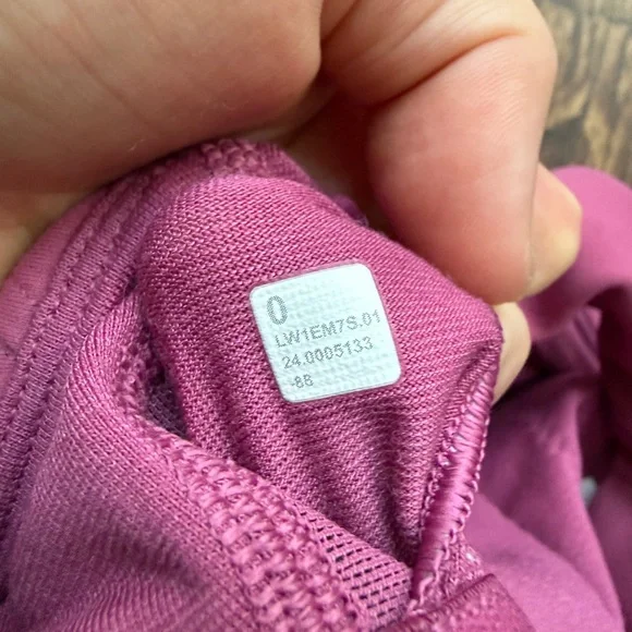 Lululemon Women’s Pink Wunder Train Invigorate Racerback Tank Top - Size 0 - Picture 4 of 6